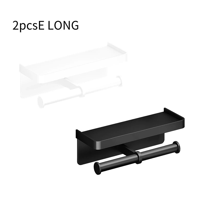 Aluminium Wall - Mounted Aluminium Toilet Paper Holder - Handy House