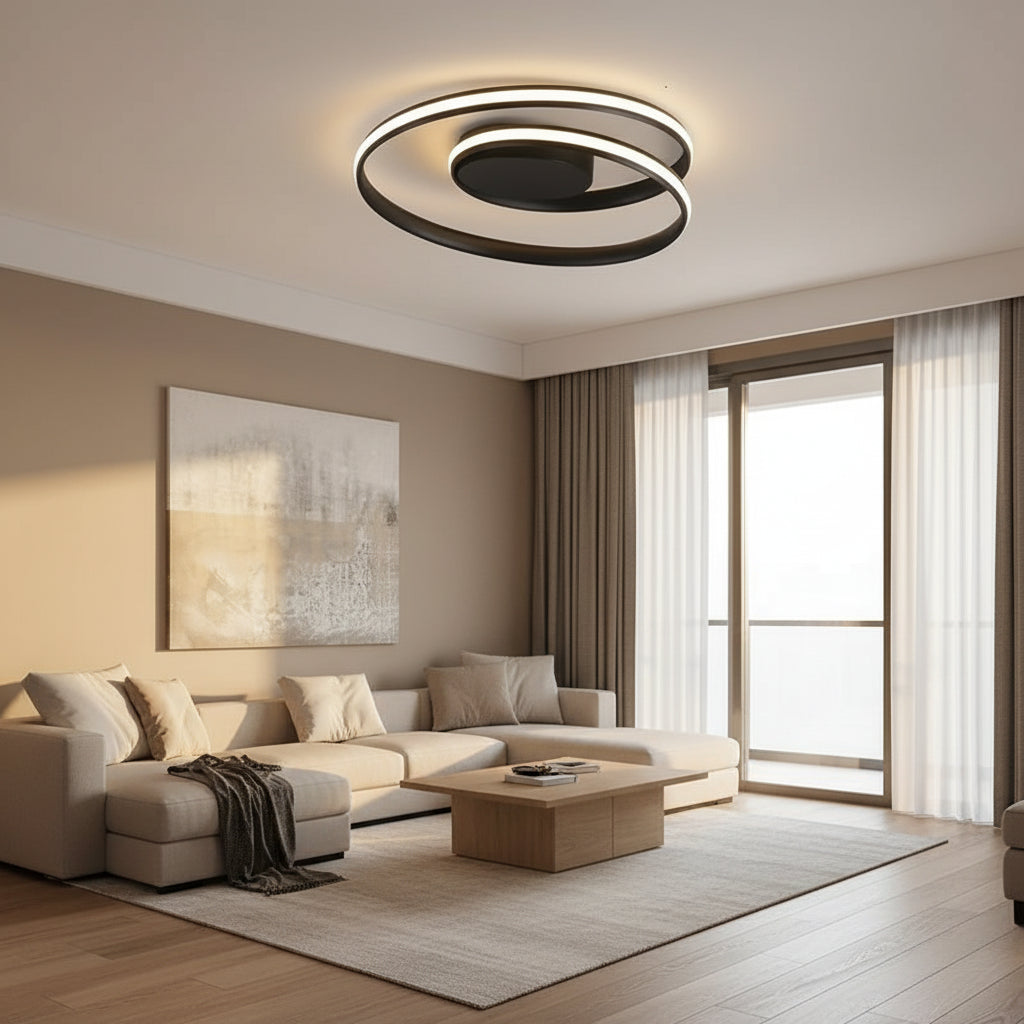 Modern Swirl LED Lamp - Handy House