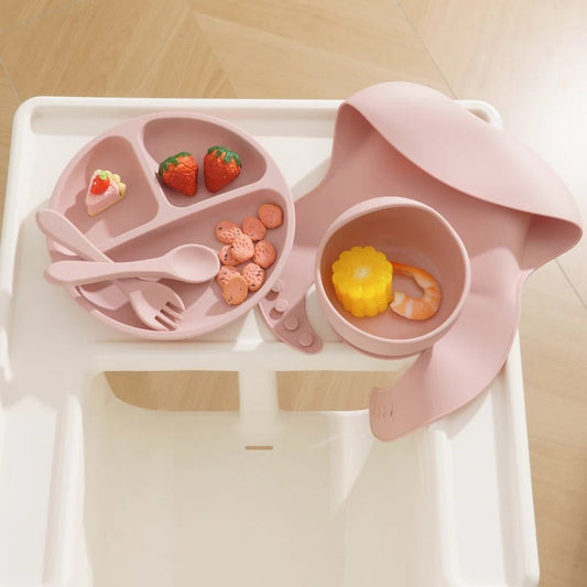 5PCS Silicone Tableware For Kids - Handy HouseKitchen Accessories