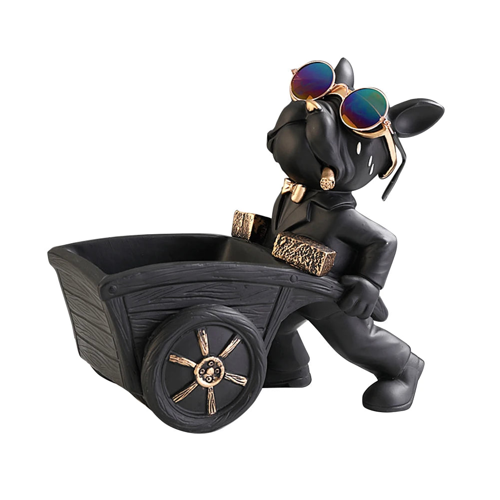 Bulldog Organiser Statue - Handy House