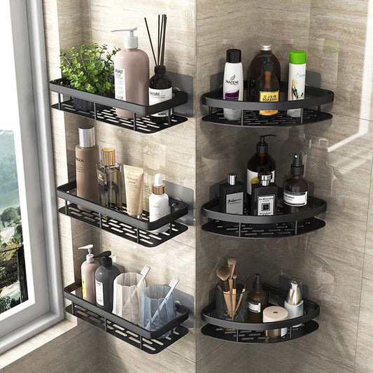 Bathroom Shelf Aluminium Storage Organiser - Handy House