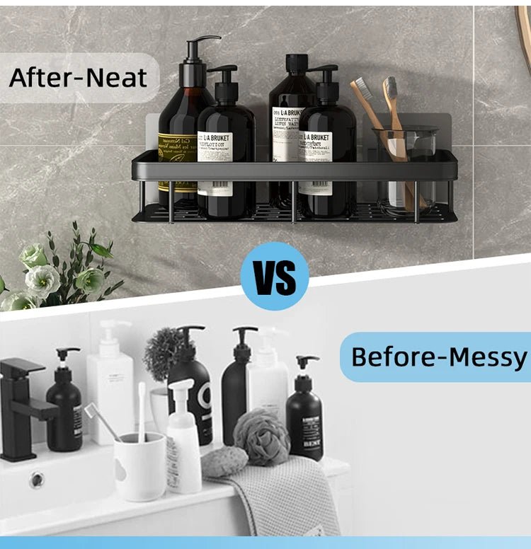 Bathroom Shelf Aluminium Storage Organiser - Handy House