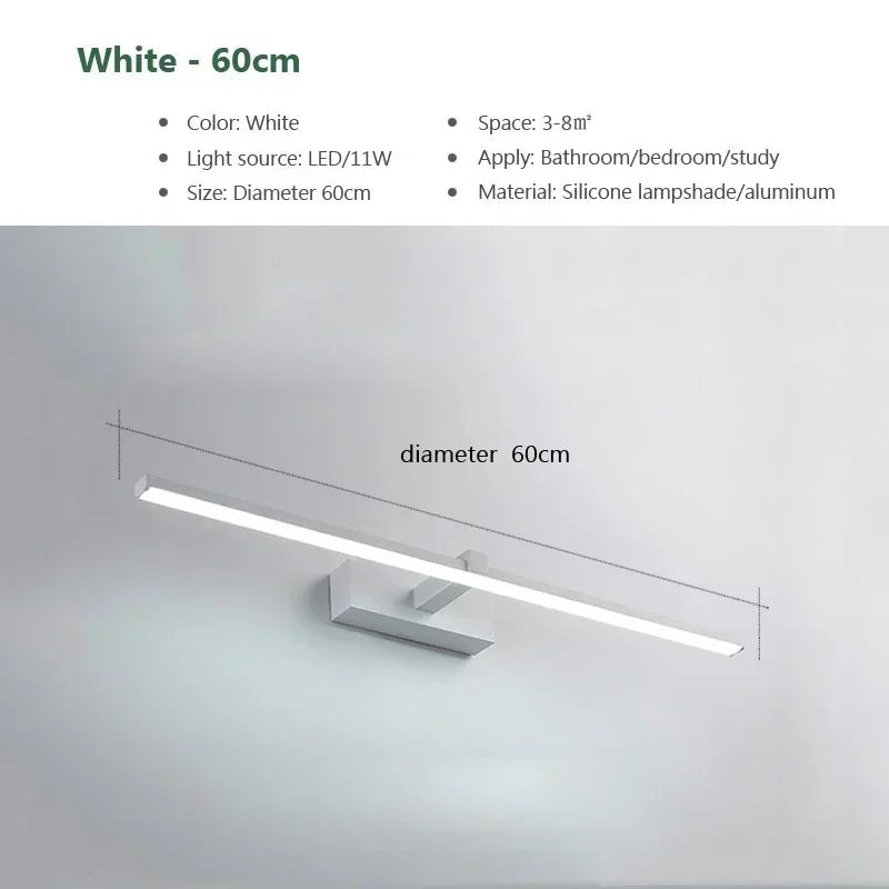 Modern LED Wall Lamp - Black - Handy House