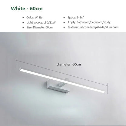 Modern LED Wall Lamp - Black - Handy House