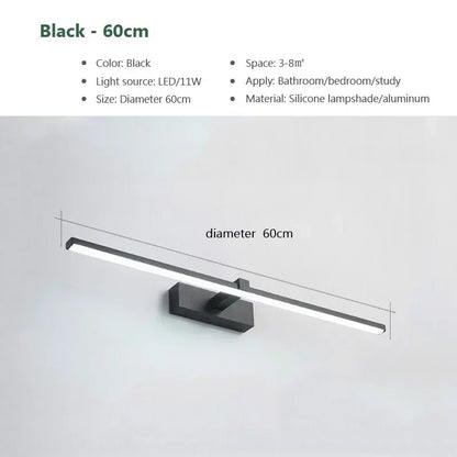 Modern LED Wall Lamp - Black - Handy House