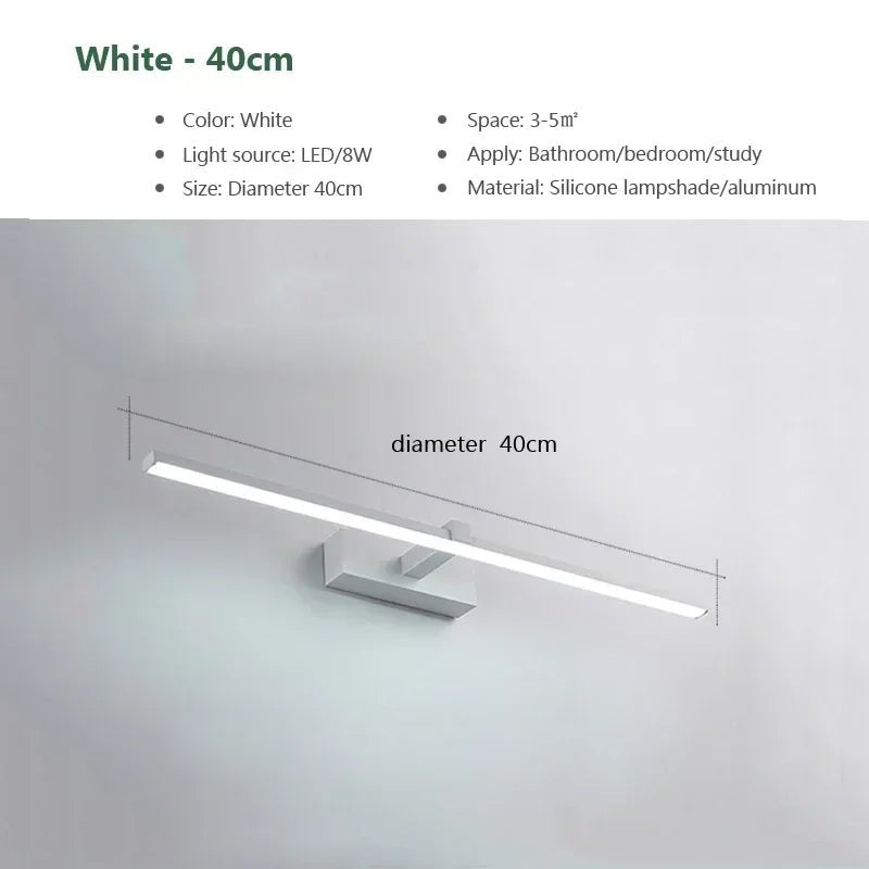 Modern LED Wall Lamp - Black - Handy House