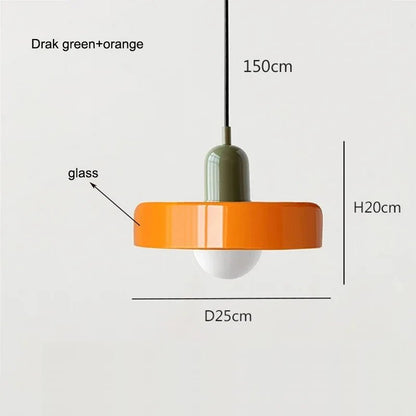 Retro Glass Ceiling LED Pendant - Handy House