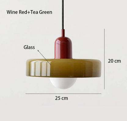 Retro Glass Ceiling LED Pendant - Handy House