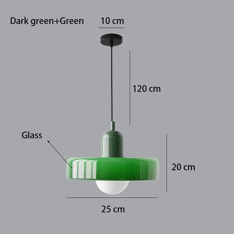 Retro Glass Ceiling LED Pendant - Handy House