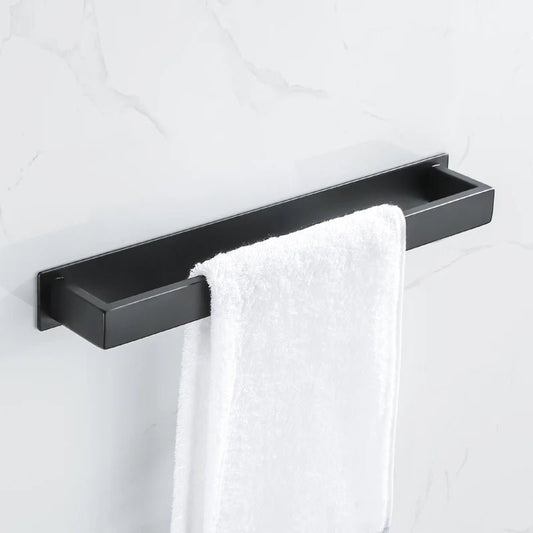 Stainless Steel Towel Holder - Black - Handy House