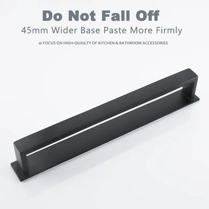Stainless Steel Towel Holder - Black - Handy House
