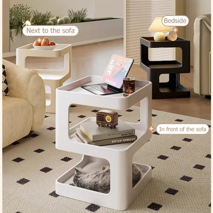 Unique Stacked Side Table - Handy House